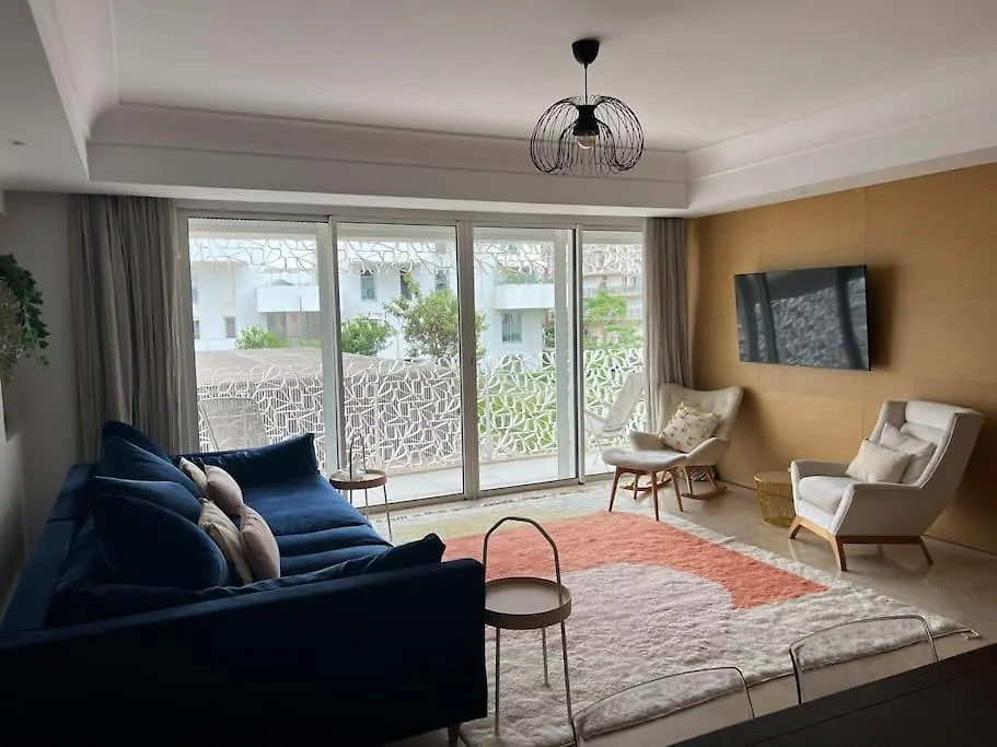 Appartement Luxueux 2Ch Aux Tours Vegetales- Cfc Casablanca 0*,
