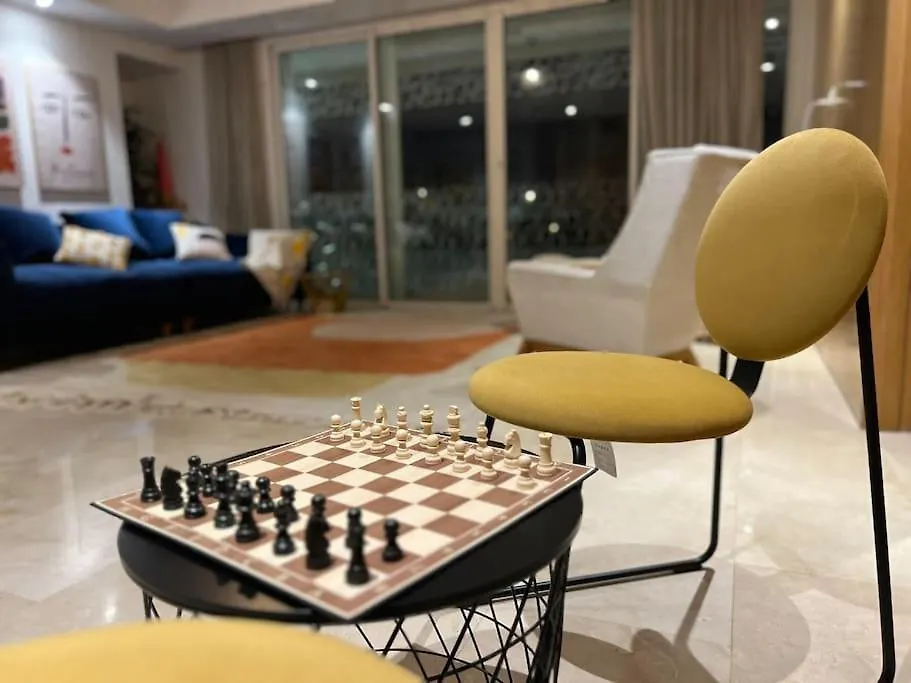 Appartement Luxueux 2Ch Aux Tours Vegetales- Cfc Casablanca